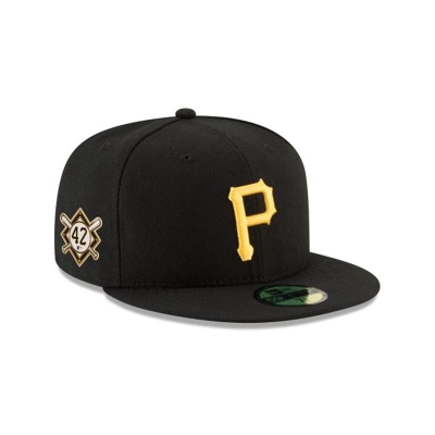 Sapca New Era Pittsburgh Pirates MLB Jackie Robinson Day 59FIFTY Fitted - Negrii